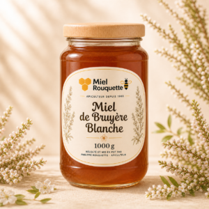 Miel de Bruyère Blanche 1000g