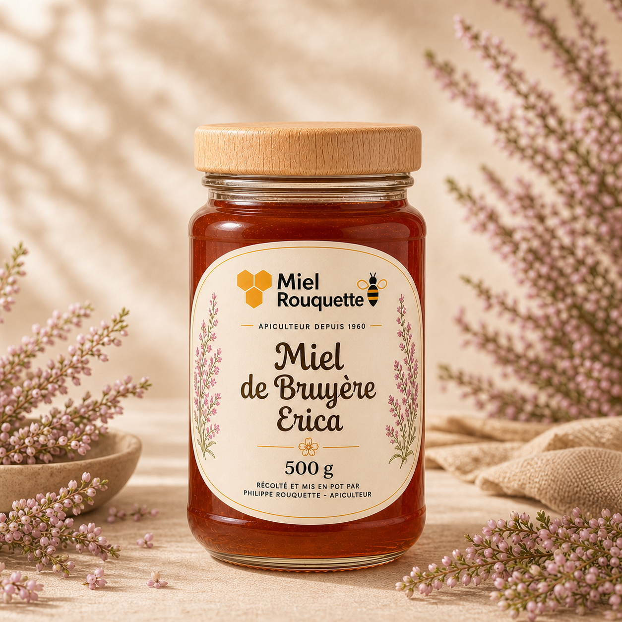 Miel Bruyère Erica 500g